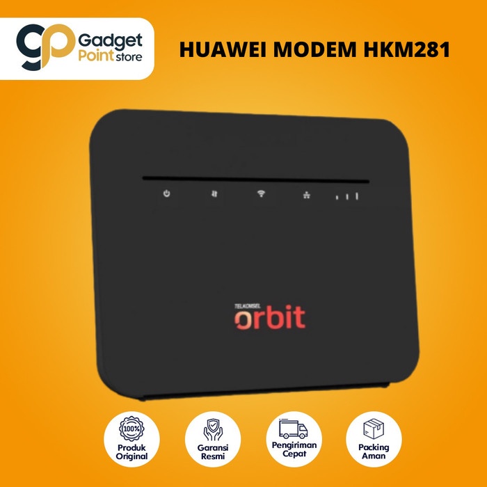 Modem Huawei HKM281 | Modem Router Huawei HKM 281 4G Telkomsel Orbit