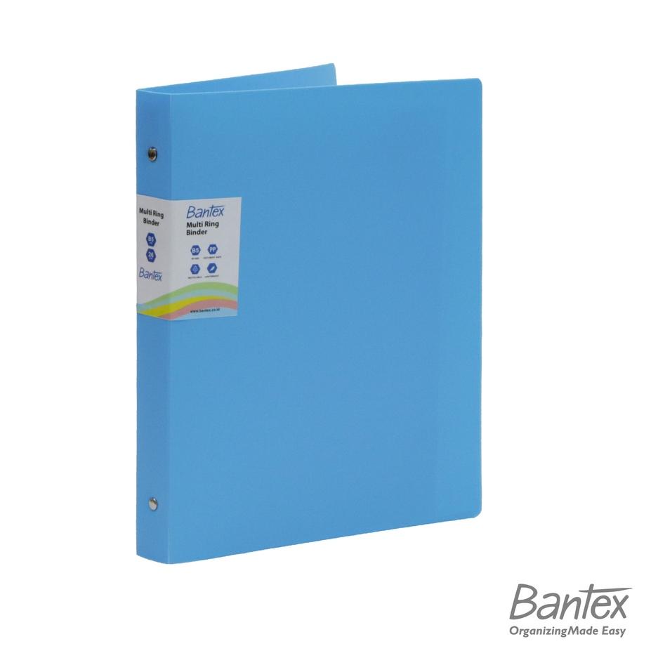 

Super Bintang Bantex B5 Trendy Multi Ring Binder 26 Hole Sky Blue 3126 23