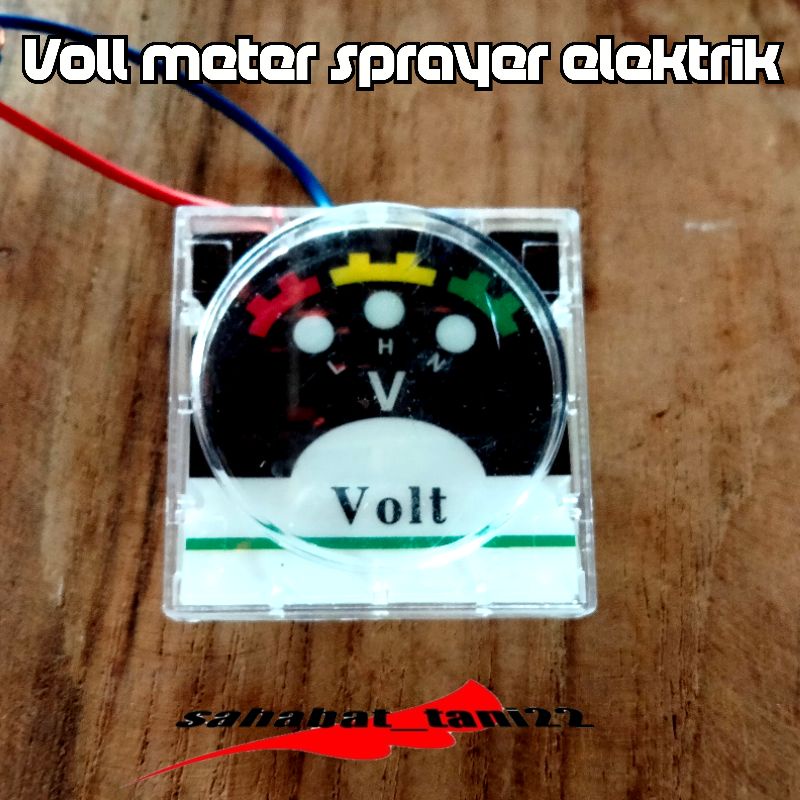 voltmeter sprayer elektrik MSA Volt Meter Sprayer Elektrik