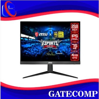 Monitor Gaming MSI Optix G241 Full HD 24&quot; IPS 144hz - Garansi Resmi