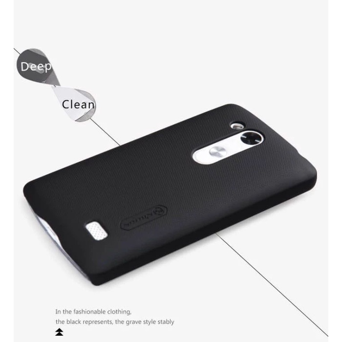 LG L FINO NILLKIN HARDCASE FROSTED SHIELD ORIGINAL LG L FINO