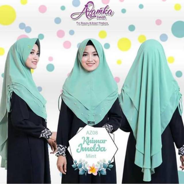 PROMO DISKON / HIJAB IMELDA AZAMKA / HIJAB BRANDED ORIGINAL