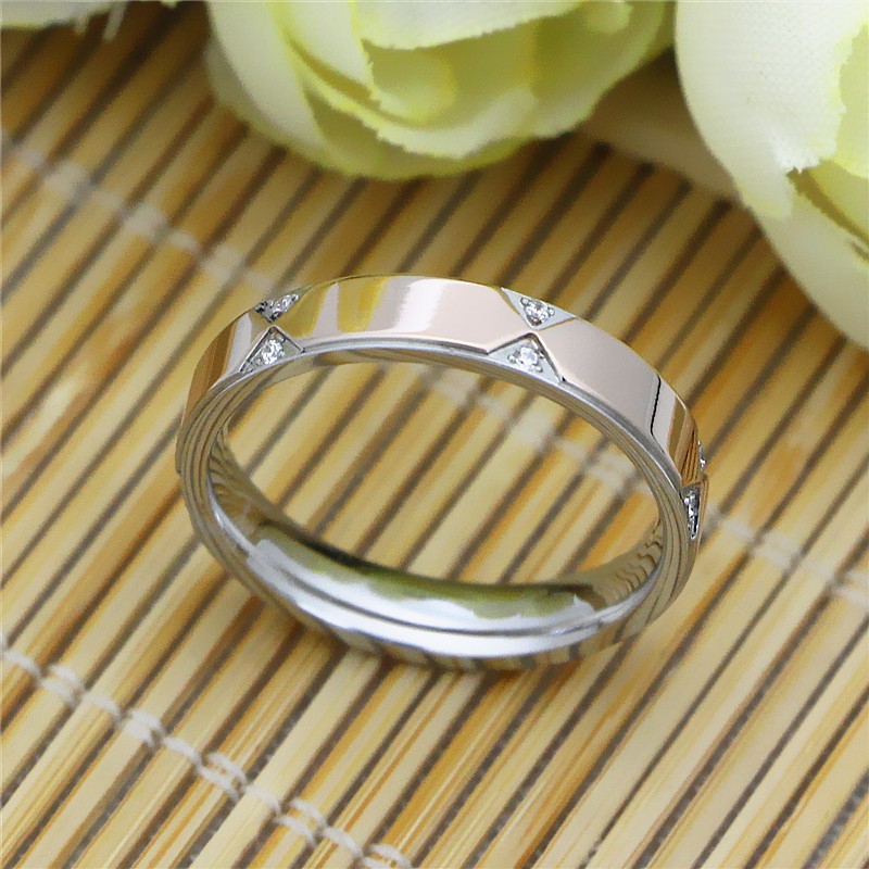 Cincin Titanium Mini  Wanita Japan Style anti karat trend masa kini anti karat CK023