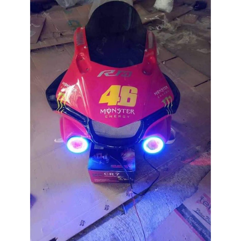 kedok r15 v3 atau hl model r1m plus lampu proji