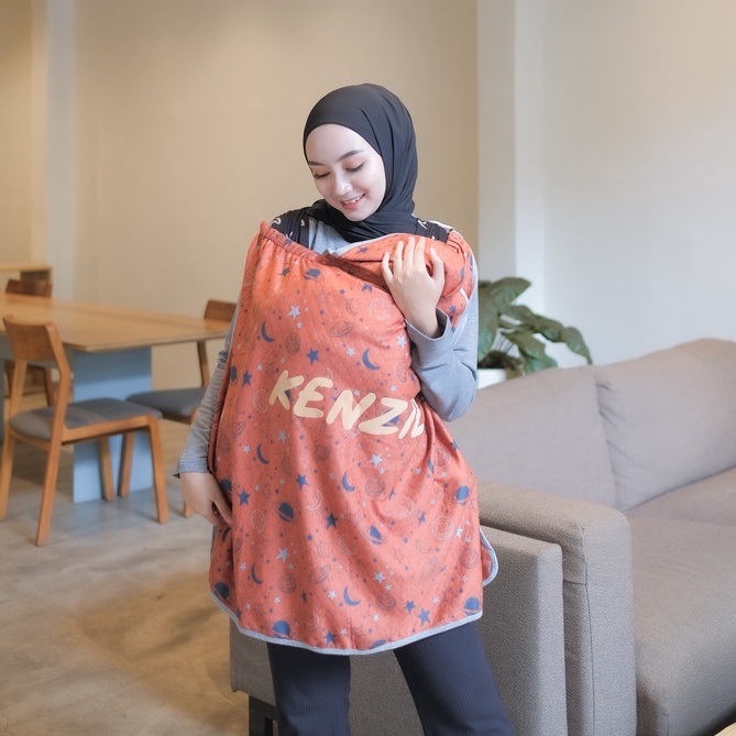 MAISON ELMESA On The Go Blanket Pattern Series - Selimut Bayi Mutlifungsi