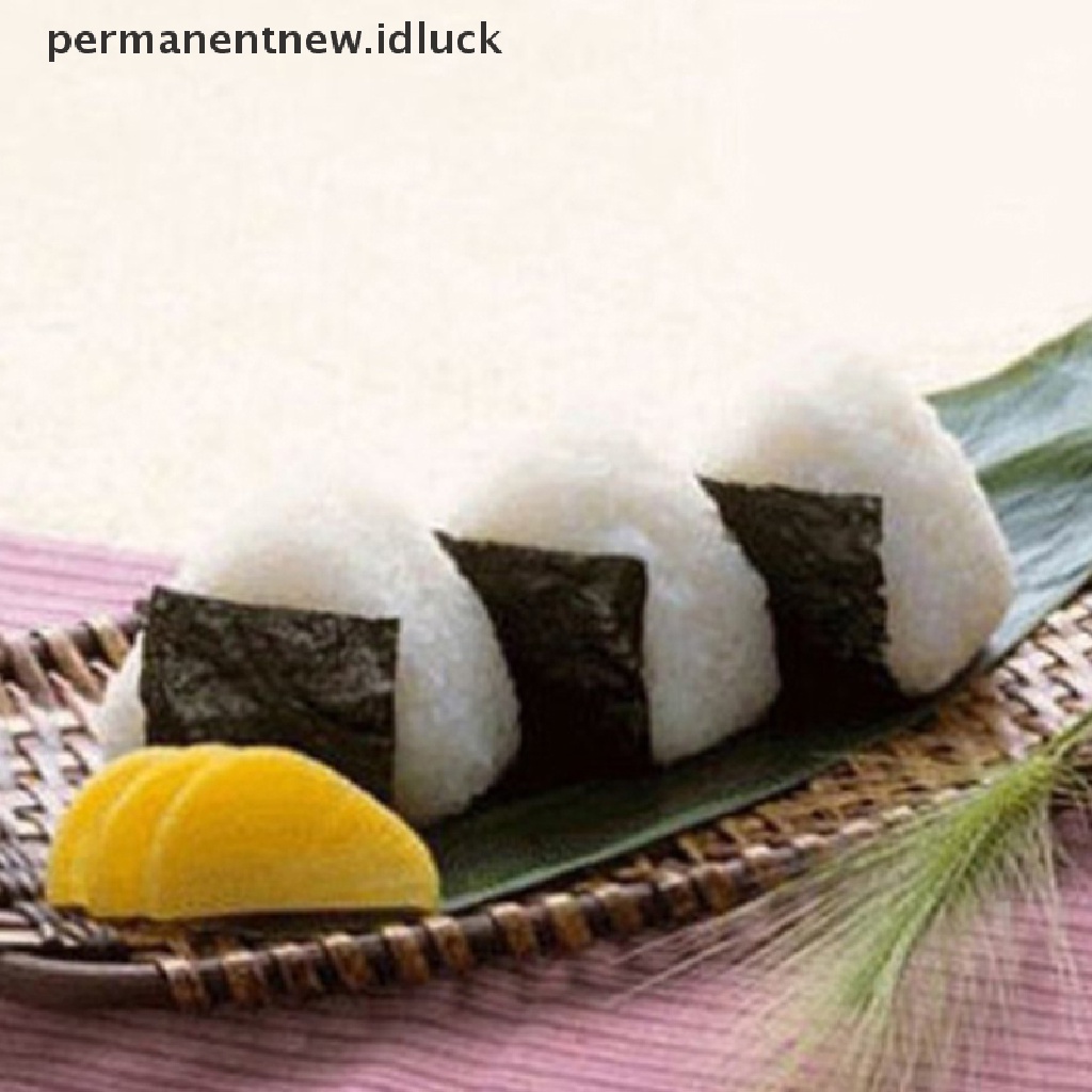 Cetakan Pembuat Sushi Onigiri 3D Bahan Plastik Untuk Alat Dapur