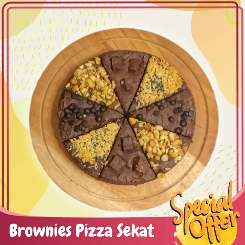

Brownies Pizza Sekat
