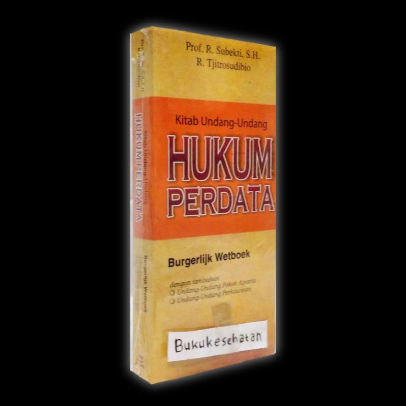 Jual Buku Kitab Undang Undang Hukum Perdata Kuhaper Prof R