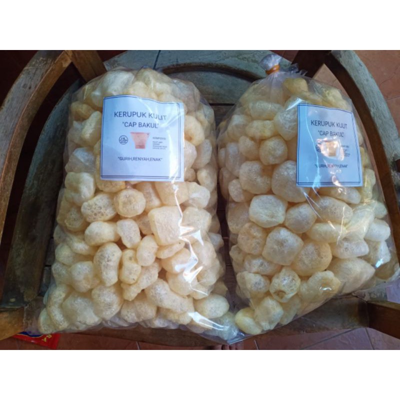 

kerupuk kulit cap bakul