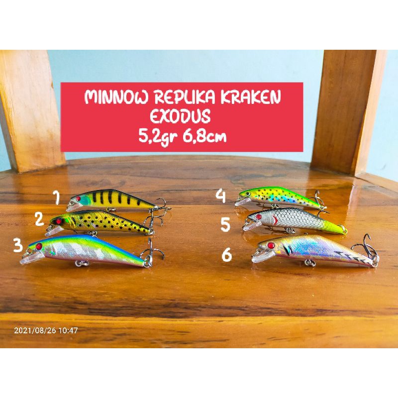 MINNOW REPLIKA KRAKEN EXODUS 5,2g