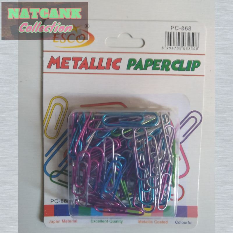 

PAPER CLIP WARNA METALIK
