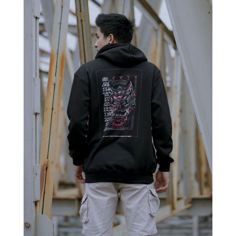 Sweater Salviohexia Sweater Hoodie Naga Salvio Hexia Sweater Pria