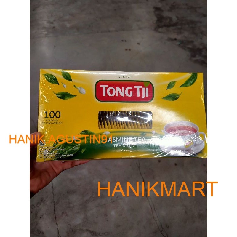 

Tong Tji Jasmine Tea Teh Celup Dgn Amplop 1 pack (2 gr x 100 teabags) HM91