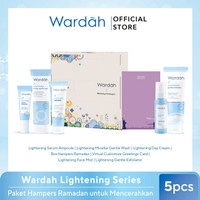 ❣️Rakkistore99❣️ Wardah Paket Hampers Lightening Series isi 5pc /Box