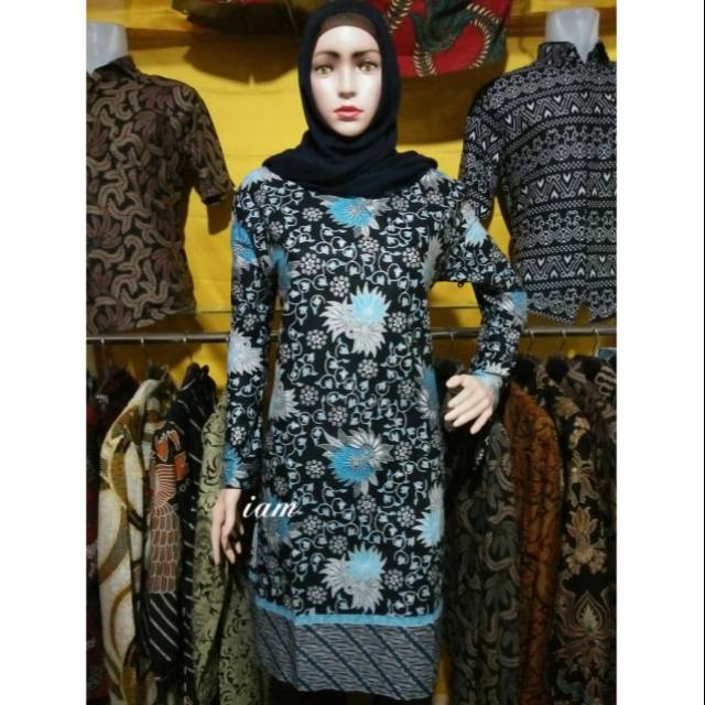 Tunik batik atasan wanita pekalongan atbm katun halus