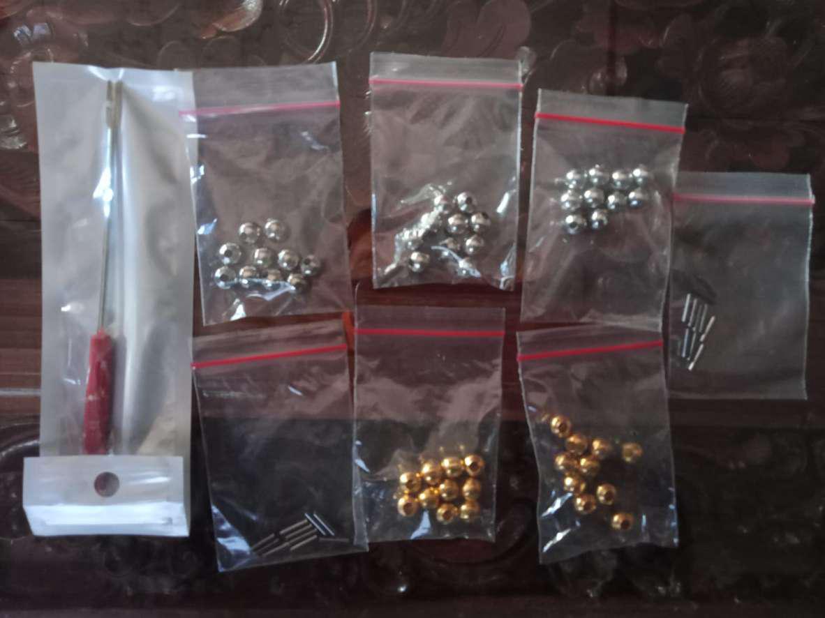 Crimp Sleeves Hole 1.6mm Isi 10pcs /klem Selongsong