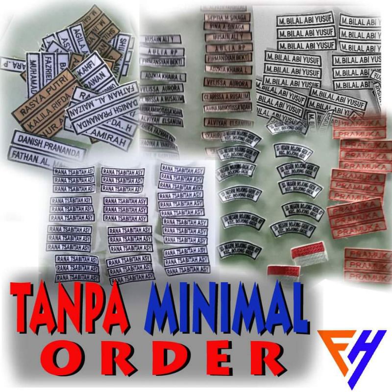 BORDIR NAMA.emblem nama.BORDIR SISWA PESANTREN.emblem siswa.BORDIR NAMA SISWA.emblem nama siswa.PAPA