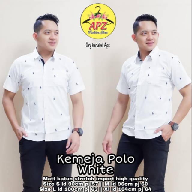 Kemeja polo pendek