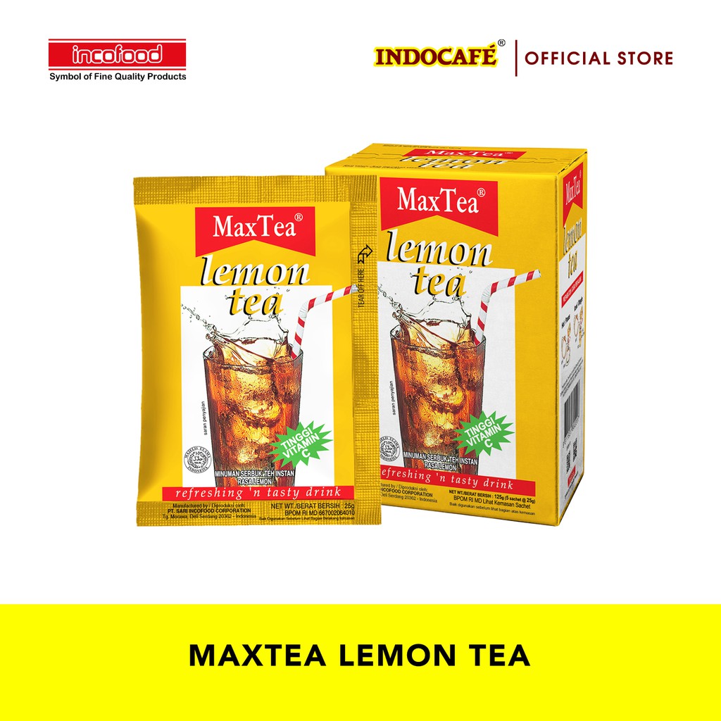 MaxTea Lemon Tea (5 sachet)