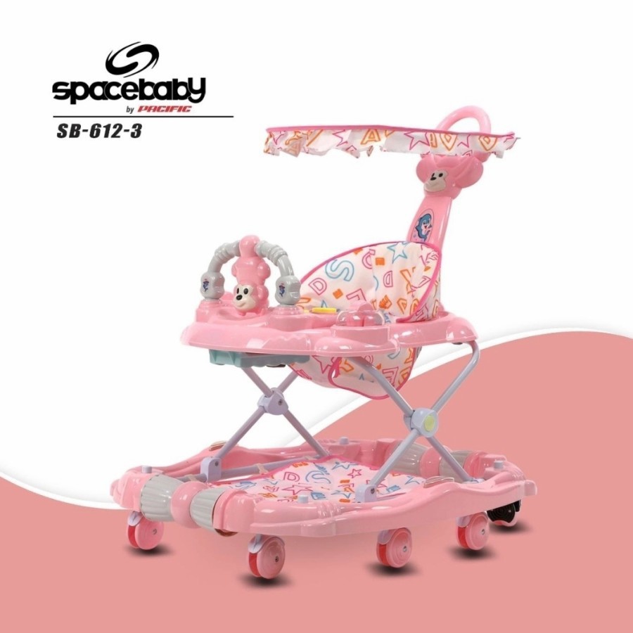 [FREE PACKING KARDUS] Baby Walker Space Baby SB 612-3 611-3 615-3 618-3