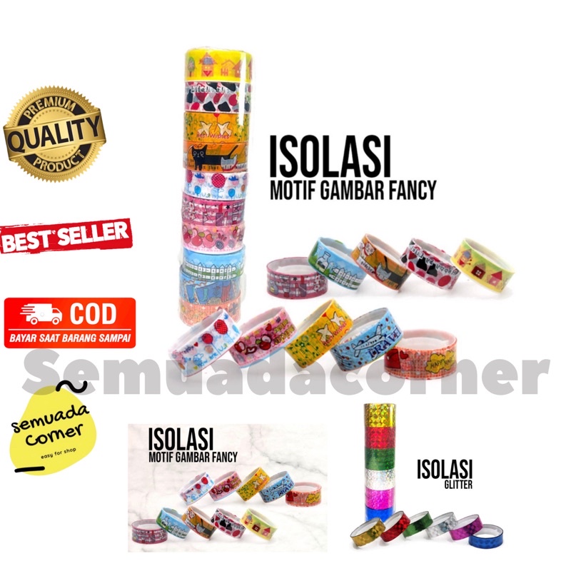 

BISA COD Isolasi Motif gambar Isolasi Fancy Isolasi karakter lucu isolasi gliter Selotip Fancy Motif gambar