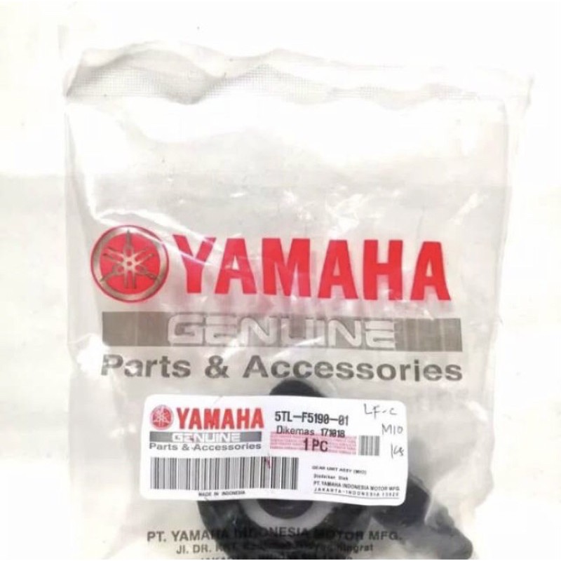 Gear box speedometer ori yamaha mio jupiter mx jupiter z,mio soul, mio j, soul gt dll kode-5TL