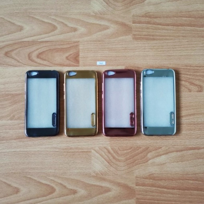 Softcase Vivo 1719 Jelly Shining Chrome Case Vivo Y65