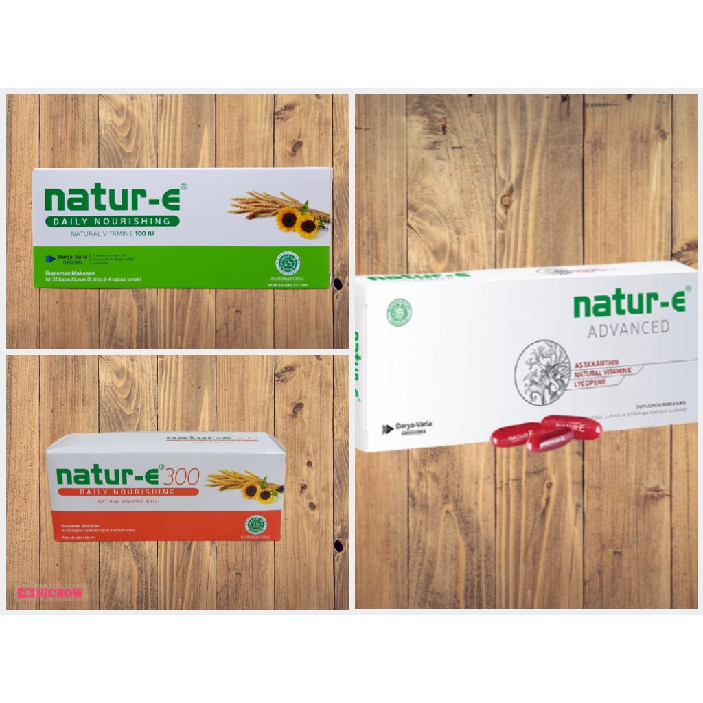 Natur E 100 // Natur E 300 // Natur E Advance isi 32 Kapsul