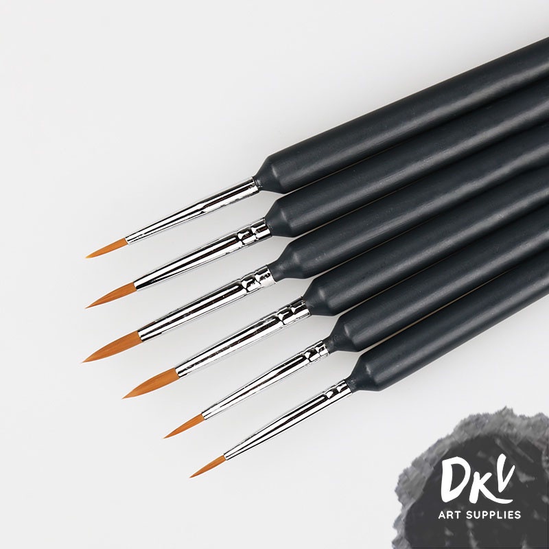 

Kuas Lukis Liner Weizhuang Tip Nylon Bulat Satuan / Wei Zhuang Round brush