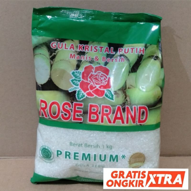 

ROSE BRAND GULA KRISTAL PUTIH 1KG