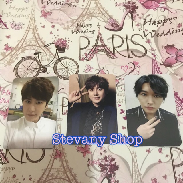 Super Junior Official Photocard