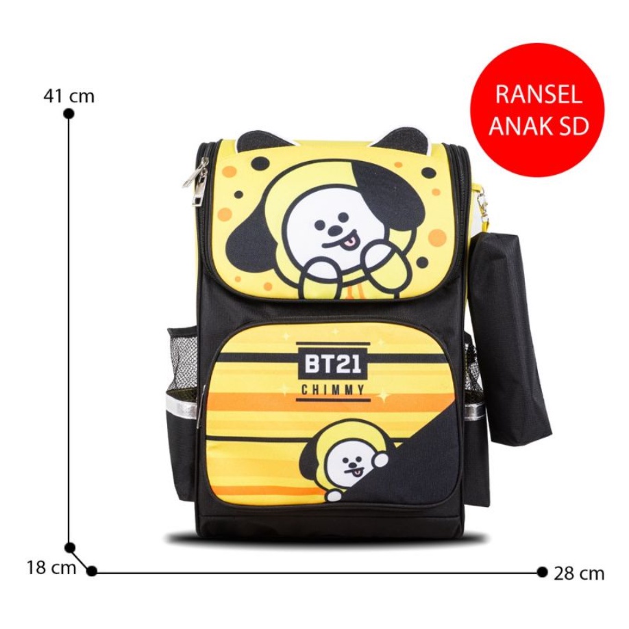 BAJ Tas Anak Sekolah anak laki-laki Perempuan backpack karakter Unicorn tas sekolah anak sd tk smp laki-laki Import / TA008