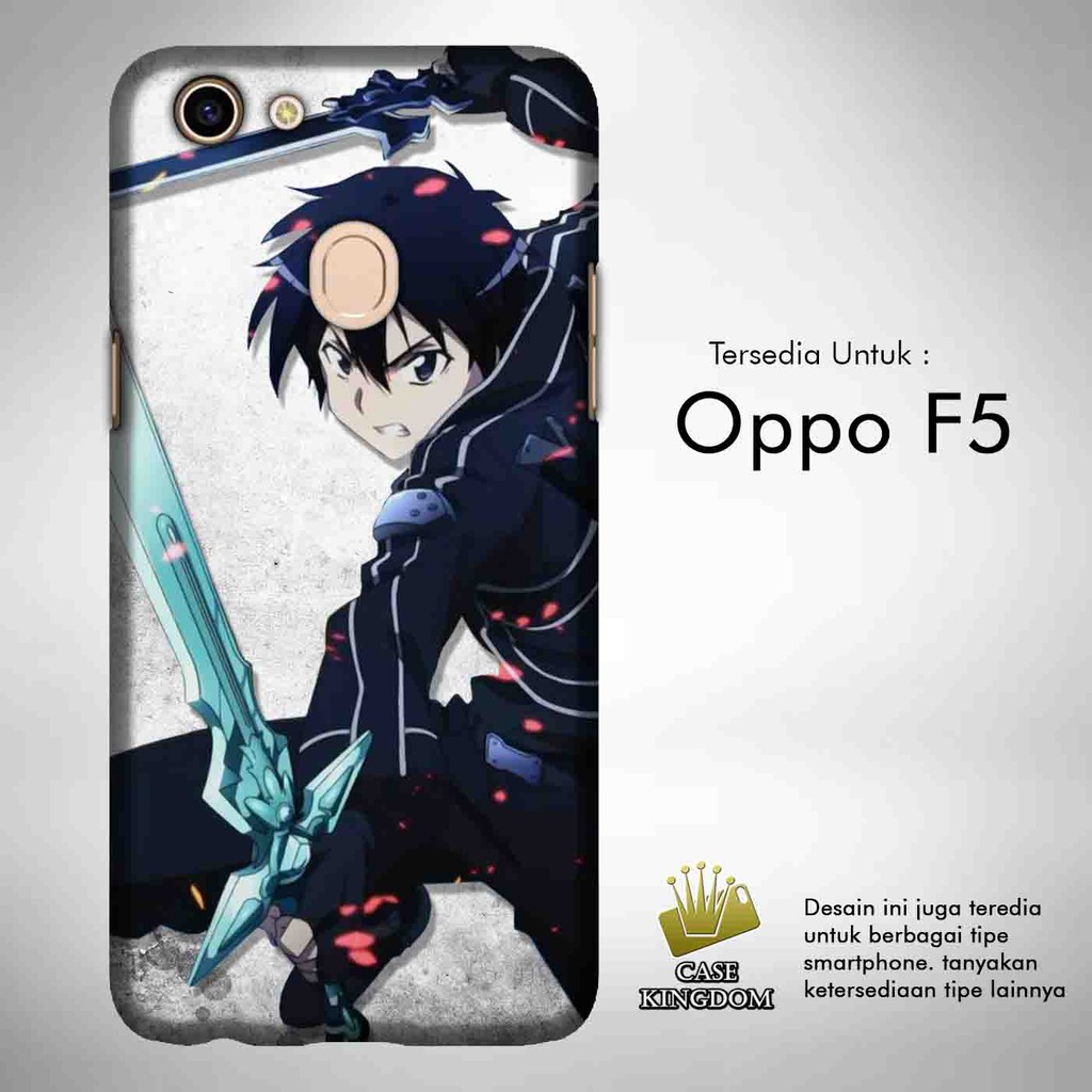 Anime Sword Art Online 2 Casing Custom Oppo F5 Case