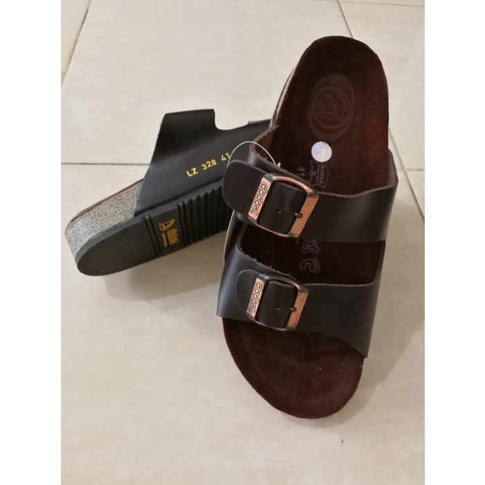 sandal kulit pria dodoni L328