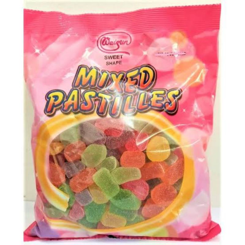 

PERMEN WAISUN JELLY RASA BUAH 1KG - MIXED PASTILLES WAISUN JELLY