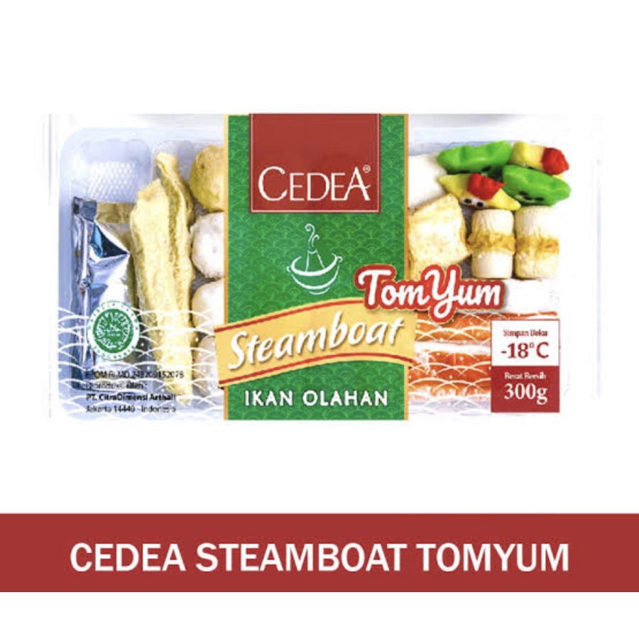 

CEDEA STEAMBOAT SET TOMYAM 300 GR