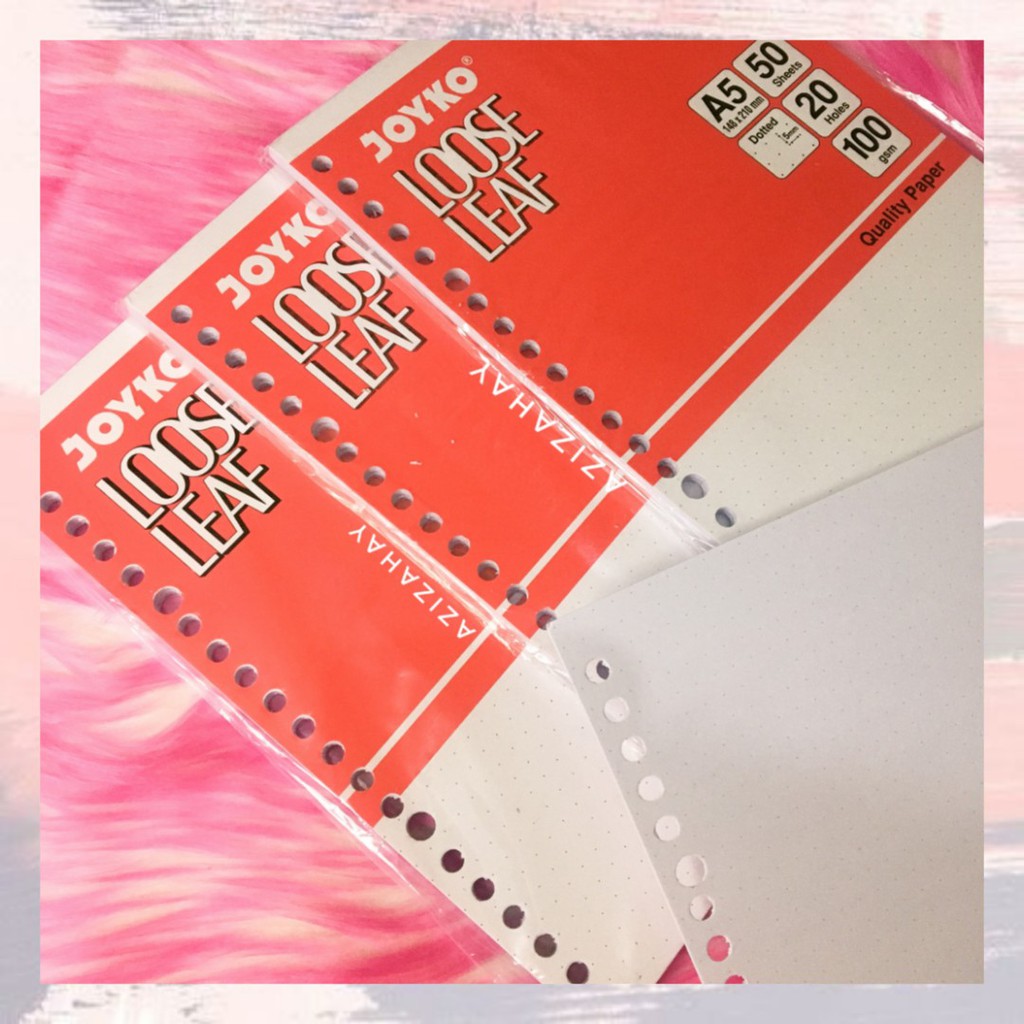 

ISI BINDER DOTTED / TITIK TITIK 50 LEMBAR