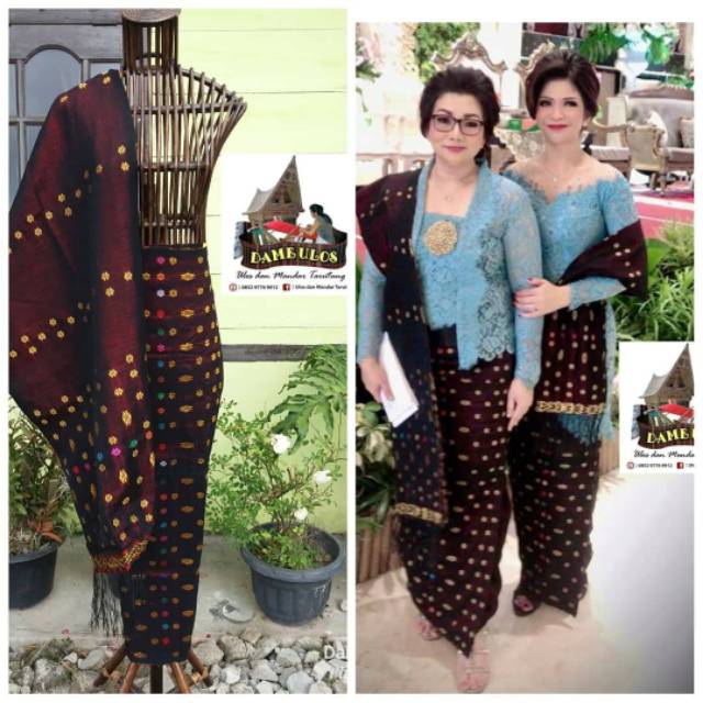 Songket tenun tangan Tarutung