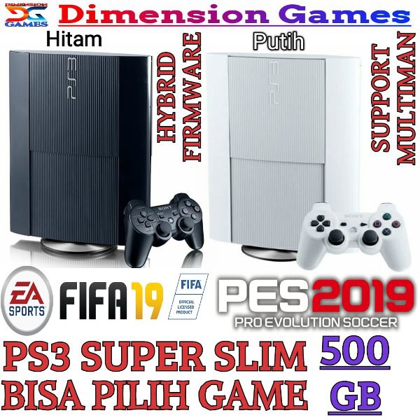 Paling Murah       PS3 PS 3 SONY PLAYSTATION 3 SUPER SLIM 500 GB OFW REFURBISH FREE REQUEST GAME