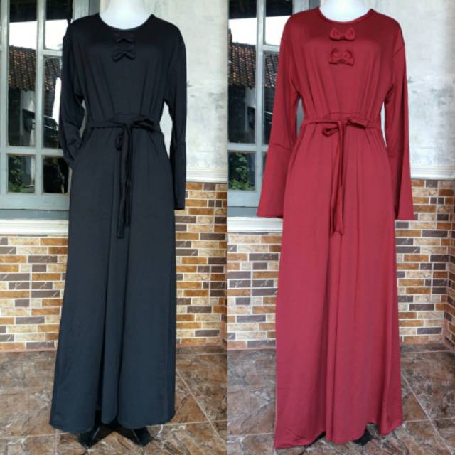 GAMIS POLOS BAHAN MISBEE