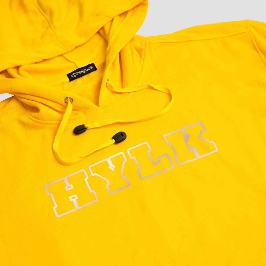 (BISA COD) HEYLOOK Jaket Hoodie Jumper Hylk Unisex Outerwear Terbaru Heylook Yellow