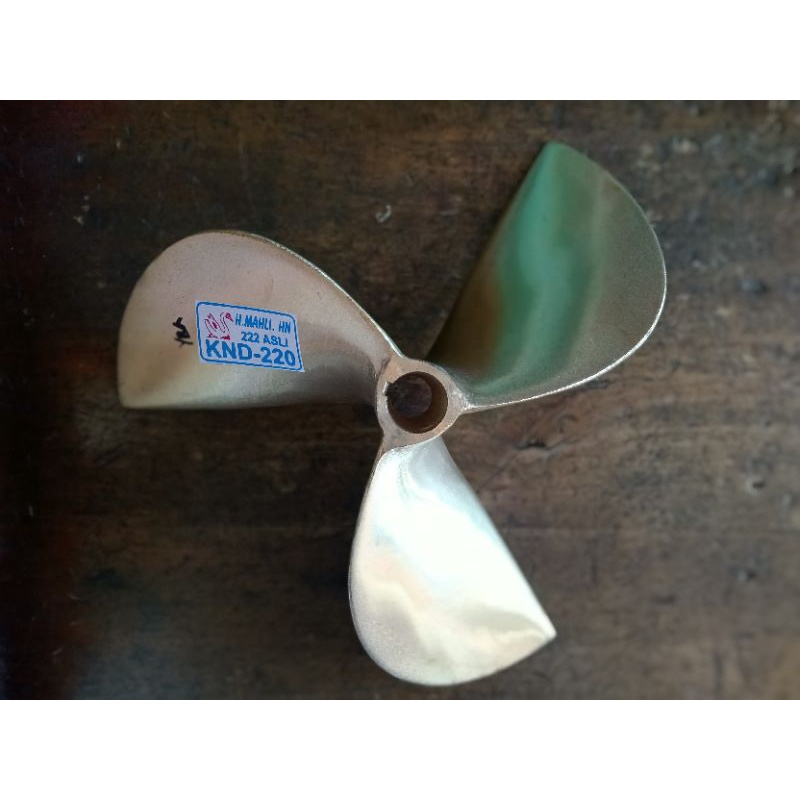 Baling-Baling/Kipas Kuningan Kapal Perahu