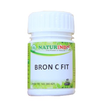 Obat Batuk Berdahak Kering Menahun Obat gurah paru paru2 suara sesak nafas Tbc Bronkitis Obat Gurah Sinusitis Herbal Bron c fit 100% Original BPOM-5