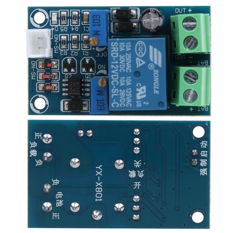 Btsg 12V Charging Controller Under Voltage Saklar Otomatis Low Voltage