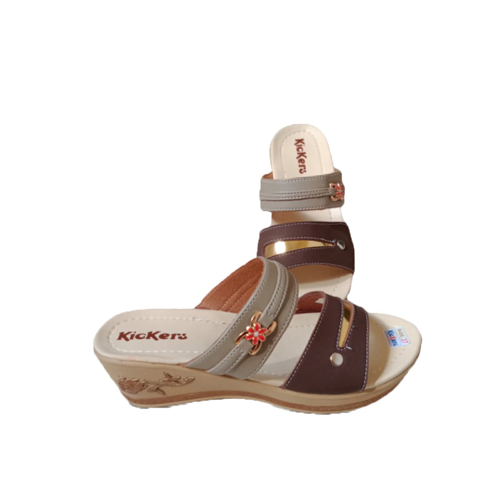 COD Sandal Wanita Kickers Heels Terbaru Termurah Terpopuler
