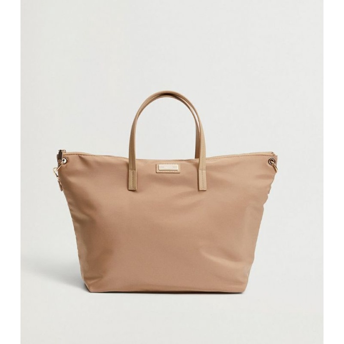 Mango nylon shopper bag original sale