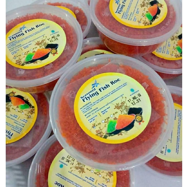 TOBIKO ORANGE - 100 GR (HALAL)