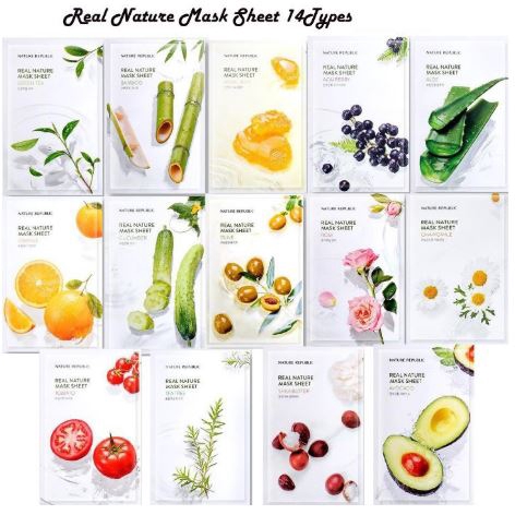 NATURE REPUBLIC REAL NATURE MASK SHEET