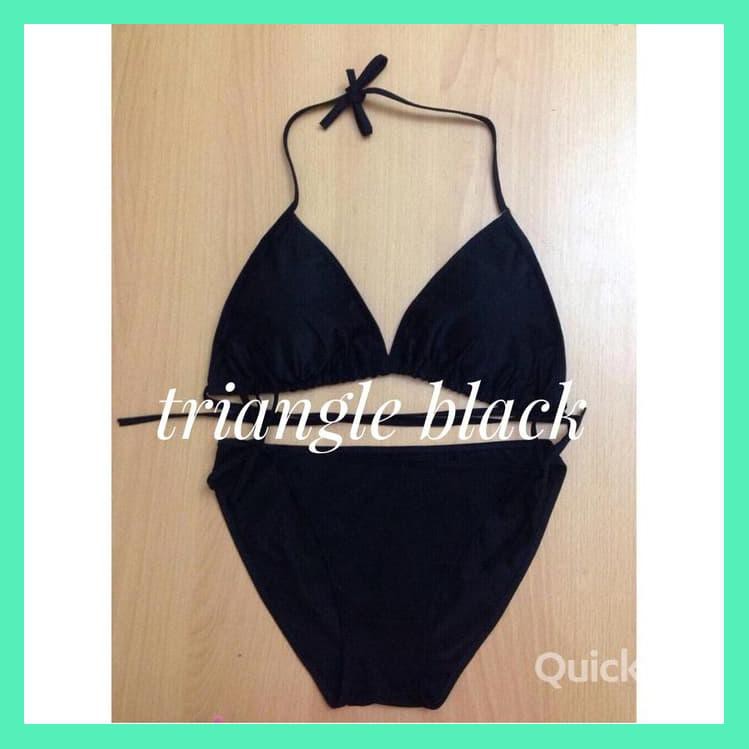 BIKINI PANTAI MURAH (BK.3301R) - HITAM, M