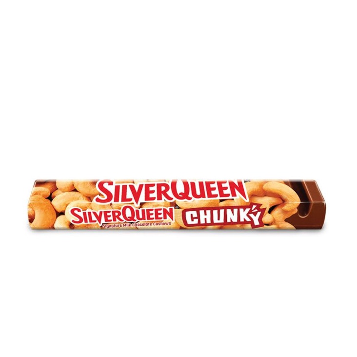 Chunky Bar SilverQueen  cokelat 95 Gram Varian Mede / Almond